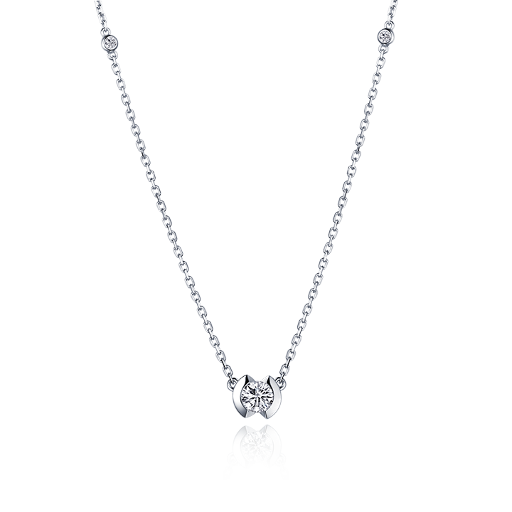 永恒系列18K金(jīn)鑽石項鏈墜